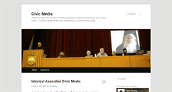 Desktop Screenshot of civicmedia.ro